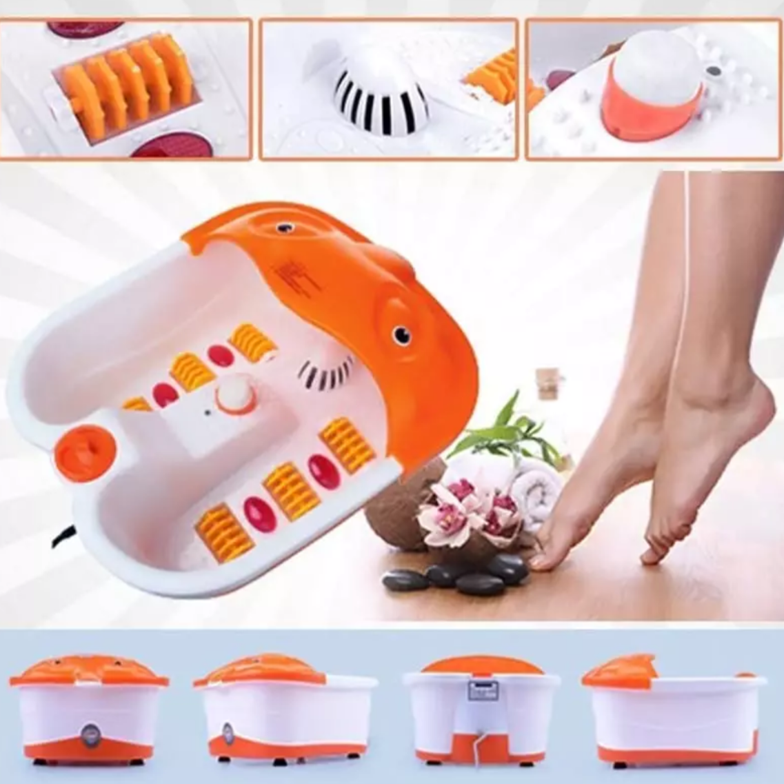 Foot bath massager