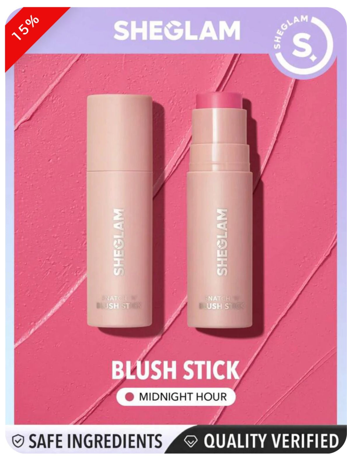 Sheglam blush stick